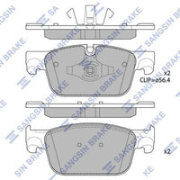 HiQ Front Brake Pads Set SP1867