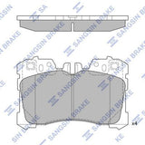 HiQ Front Brake Pads Set SP1496
