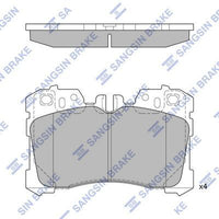 HiQ Front Brake Pads Set SP1496