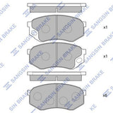 HiQ Front Brake Pads Set SP1677