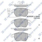 HiQ Front Brake Pads Set SP1692