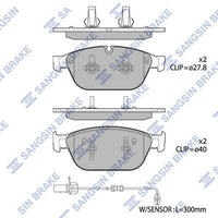 HiQ Front Brake Pads Set SP1694