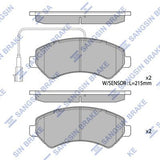 HiQ Front Brake Pads Set SP1716