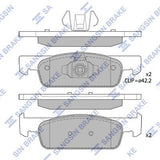 HiQ Front Brake Pads Set SP1787
