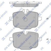 HiQ Rear Brake Pads Set SP1793