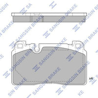 HiQ Front Brake Pads Set SP1960