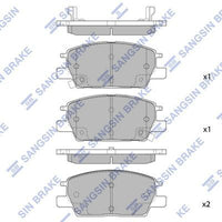 HiQ Front Brake Pads Set SP1981