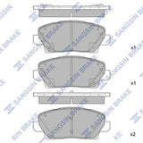 HiQ Front Brake Pads Set SP1982