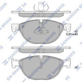 HiQ Front Brake Pads Set SP2212