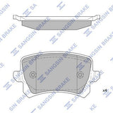 HiQ Rear Brake Pads Set SP2263