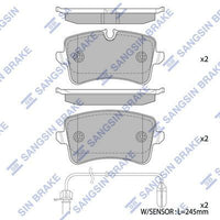 HiQ Rear Brake Pads Set SP2317