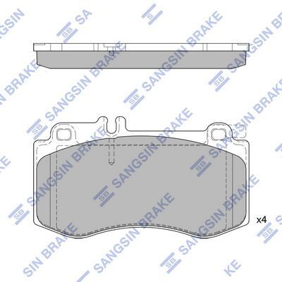 HiQ Front Brake Pads Set SP2378