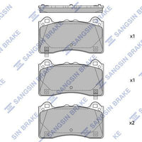 HiQ Front Brake Pads Set SP4152