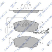 HiQ Front Brake Pads Set SP4189