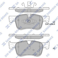 HiQ Front Brake Pads Set SP4209