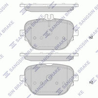 HiQ Rear Brake Pads Set SP4343