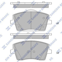 HiQ Front Brake Pads Set SP4357