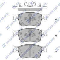 HiQ Front Brake Pads Set SP4444