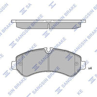 HiQ Rear Brake Pads Set SP4481