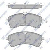 HiQ Rear Brake Pads Set SP4482