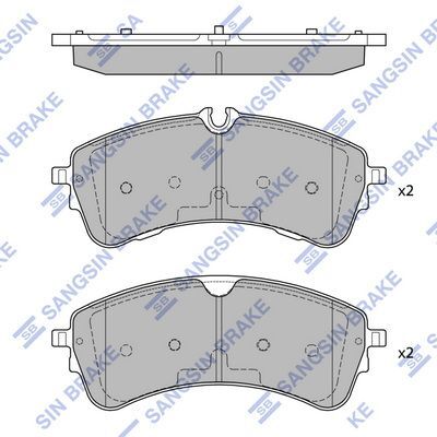 HiQ Rear Brake Pads Set SP4482