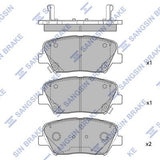 HiQ Front Brake Pads Set SP4488