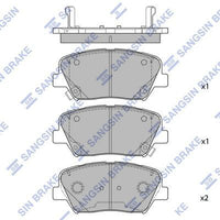 HiQ Front Brake Pads Set SP4488