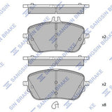 HiQ Front Brake Pads Set SP4498