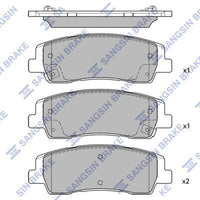 HiQ Rear Brake Pads Set SP4510