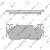 HiQ Front Brake Pads Set SP4538