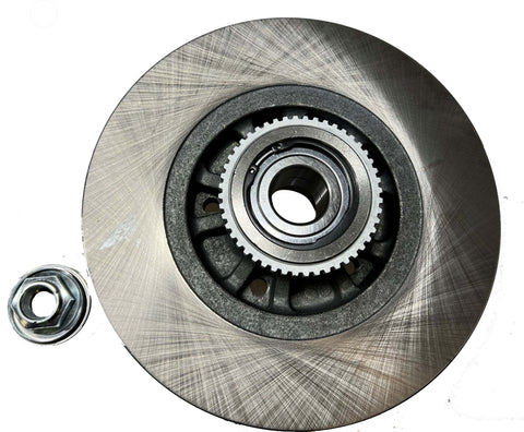 Rear Disc Brake Rotor + Wheel Bearing for Mitsubishi Express SN, Renault Trafic X82