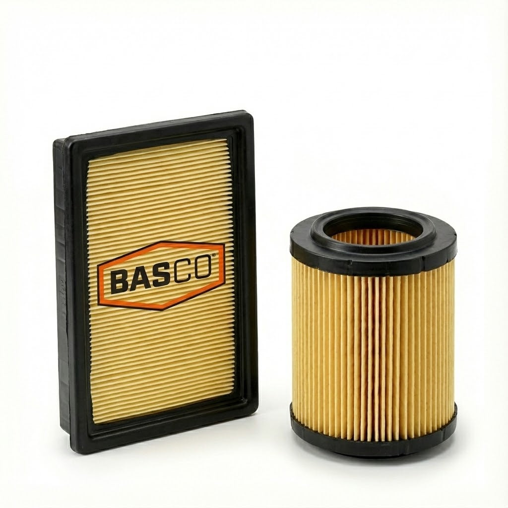 Basco Air Filter Interchangeable with FA-19690 A1582 WA5137 for Ford, FPV