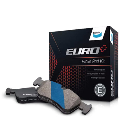 Front Bendix Euro+ Brake Pads for Alfa Romeo Giulietta, Romeo Giulietta JTD-M