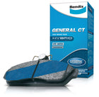 Bendix GCT Rear Brake Pads for Subaru Forester SG S11, Impreza GG GD G11, Legacy Liberty BL BP B13 BP13 - DB1672-GCT