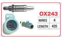 Oxygen Sensor - Ford Four Wire - OX243 - Goss