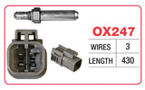 Oxygen Sensor - Nissan Three Wire OX247 - Goss