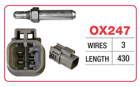 Oxygen Sensor - Nissan Three Wire OX247 - Goss