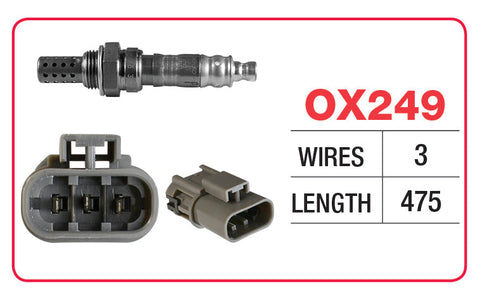 Oxygen Sensor - Nissan Three Wire. OX249 - Goss