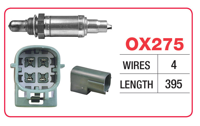Oxygen Sensor - Nissan 4 Wire - OX275 - Goss