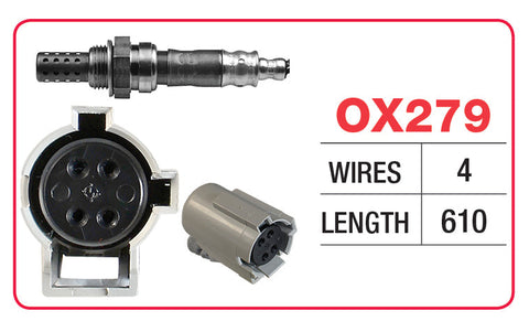 Oxygen Sensor - Chrysler, Jeep 4 OX279 - Goss