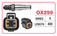Oxygen Sensor - Hyundai 4 Wire - OX299 - Goss