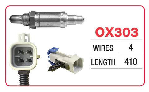 Oxygen Sensor - Holden 4 Wire - OX303 - Goss