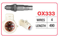 Oxygen Sensor - Ford 4 Wire - Wide OX333 - Goss