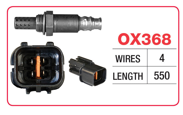 Oxygen Sensor - Hyundai 4 Wire - OX368 - Goss