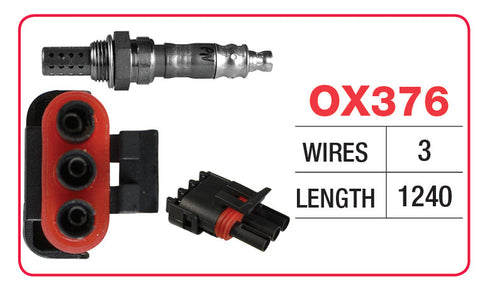 Oxygen Sensor - Holden 3 Wire - OX376 - Goss