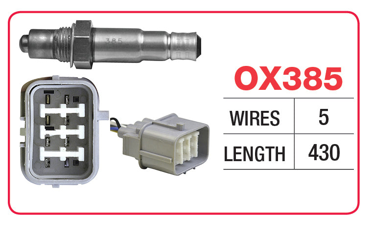 Oxygen Sensor - Honda OX385 - Goss
