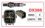 Oxygen Sensor - Toyota 4 Wire Perm OX388 - Goss