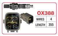 Oxygen Sensor - Toyota 4 Wire Perm OX388 - Goss