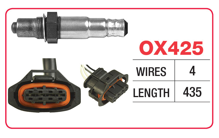 Oxygen Sensor - General Motors (4 Wire) OX425 - Goss