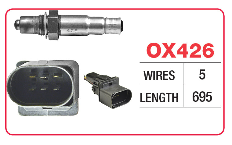 Oxygen Sensor - General Motors (5 Wire) OX426 - Goss